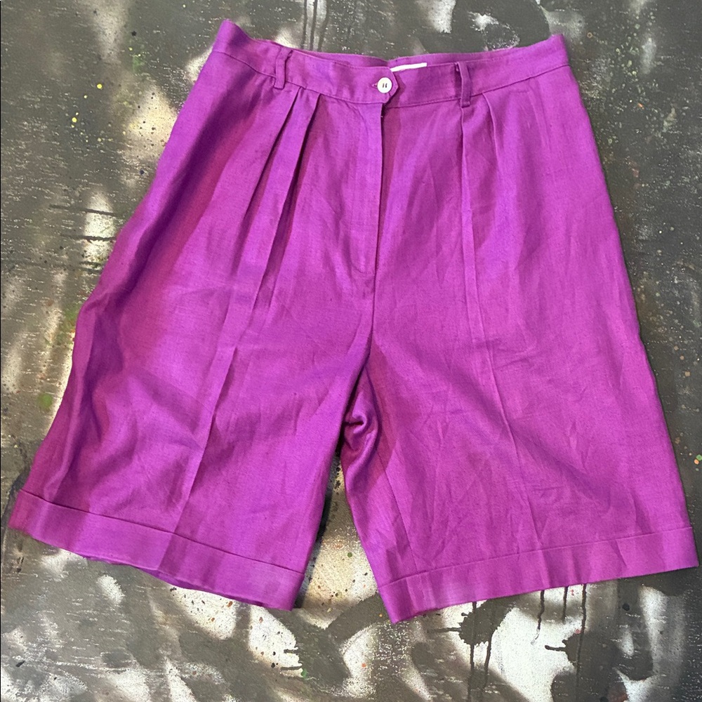 Talbots Vibrant Purple Women's Bermudas
